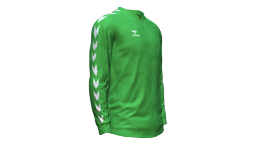 Hummel Chevron Track Jacket - Green Gecko