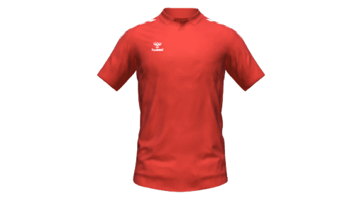 Hummel Club Core Polo - Fire Red