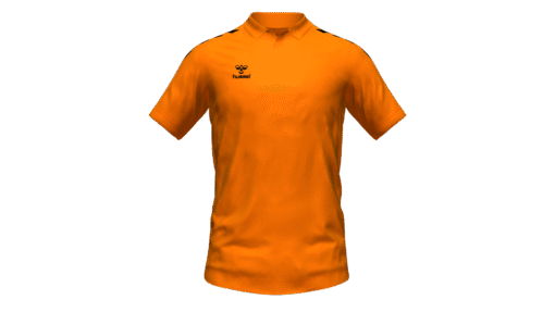 Hummel Club Core Polo - Orange Tiger
