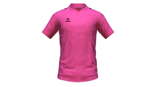 Hummel Club Core Polo - Pink Glo