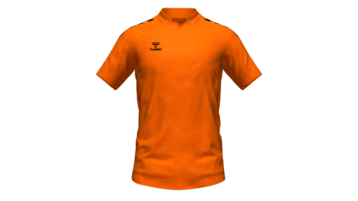 Hummel Club Core Polo - Shocking Orange
