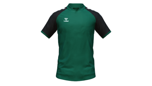 Hummel Club Match Polo - Evergreen-Black