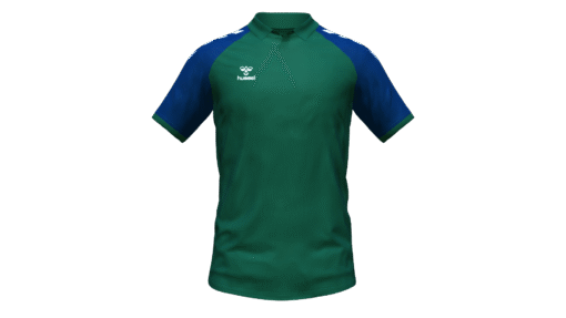 Hummel Club Match Polo - Evergreen-Marine