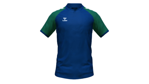 Hummel Club Match Polo - Marine-Evergreen