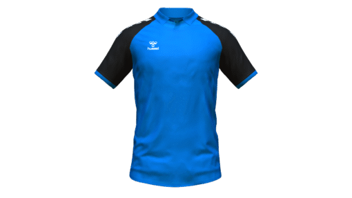 Hummel Club Match Polo - True Blue-Black
