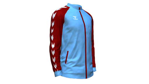 Hummel Club Match Track Jacket - Argentina Blue-Maroon