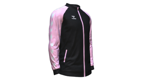 Hummel Club Match Track Jacket - Black-Cotton Candy