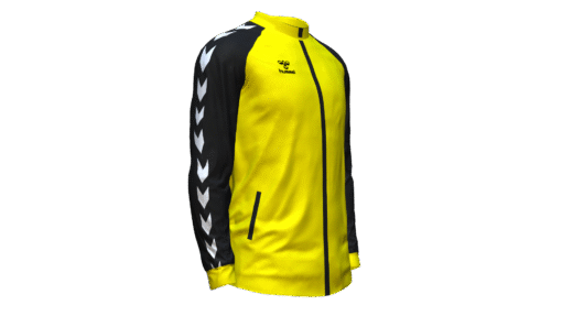 Hummel Club Match Track Jacket - Blazing Yellow-Black