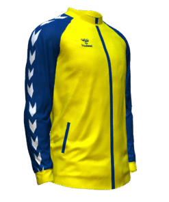 Hummel Club Match Track Jacket - Blazing Yellow-Marine
