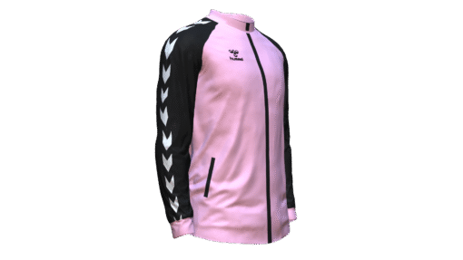 Hummel Club Match Track Jacket - Cotton Candy-Black