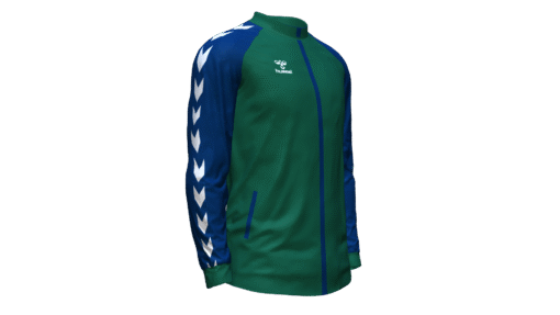 Hummel Club Match Track Jacket - Evergreen-Marine