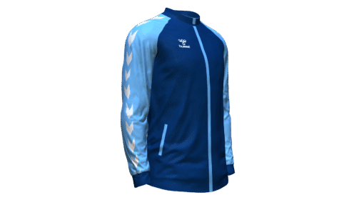 Hummel Club Match Track Jacket - Marine-Argentina Blue