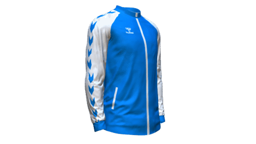 Hummel Club Match Track Jacket - True Blue-White
