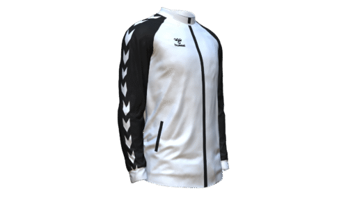 Hummel Club Match Track Jacket - White-Black