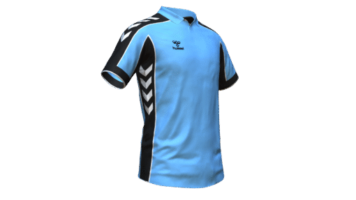 Hummel Club Panel Polo - Argentina Blue-Black