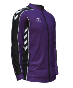 Hummel Club Panel Track Jacket - Acai-Black