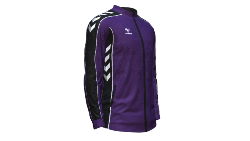 Hummel Club Panel Track Jacket - Acai-Black