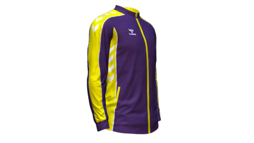 Hummel Club Panel Track Jacket - Acai-Blazing Yellow