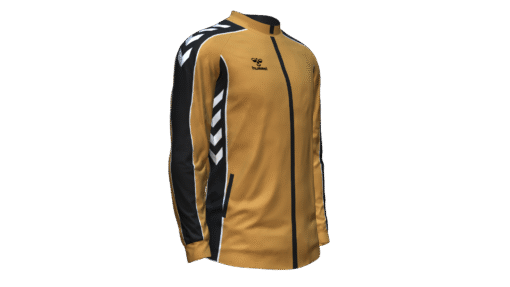 Hummel Club Panel Track Jacket - Antique Gold-Black