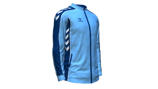 Hummel Club Panel Track Jacket - Argentina Blue-Marine