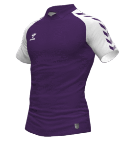 Hummel Match Polo - Acai-White