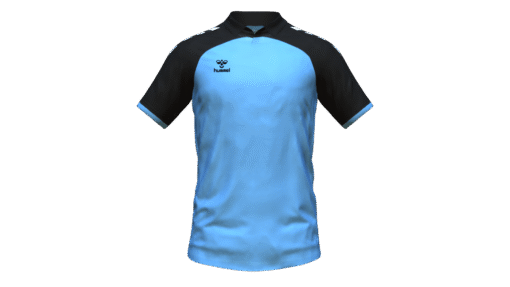 Hummel Club Match Polo - Argentina Blue-Black