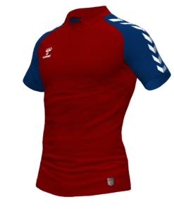 Hummel Match Polo - Maroon-Marine