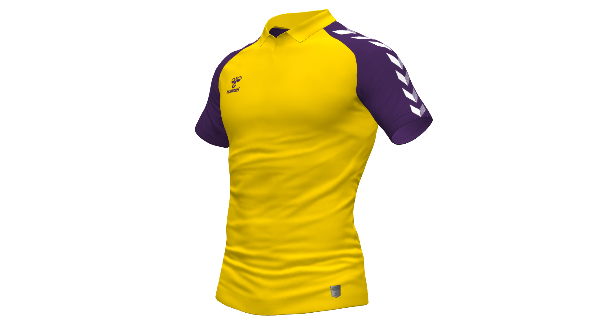 Hummel Match Polo - Sports Yellow-Acai