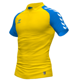 Hummel Match Polo - Sports Yellow-True Blue