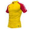 Hummel Match Polo - Sports Yellow-True Red