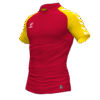 Hummel Match Polo - True Red-Sports Yellow