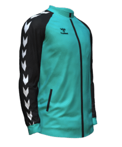 Hummel Club Match Track Jacket - Aquarius-Black