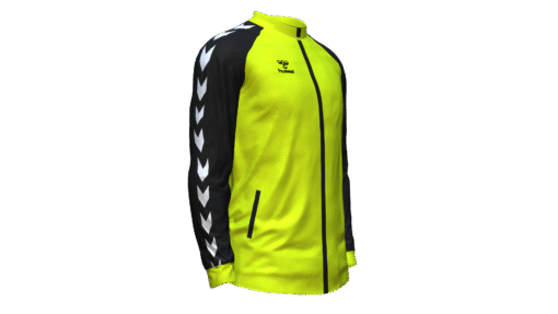 Hummel Club Match Track Jacket - Sulphur Spring-Black