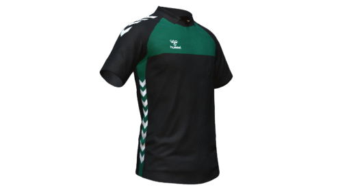 Hummel Playful Polo - Black-Evergreen