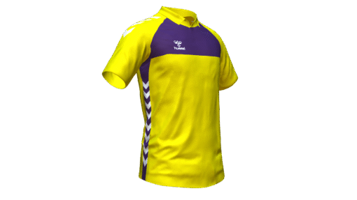 Hummel Playful Polo - Blazing Yellow-Acai