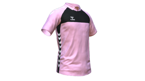 Hummel Playful Polo - Cotton Candy-Black