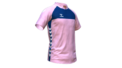 Hummel Playful Polo - Cotton Candy-Marine