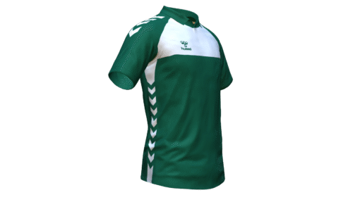 Hummel Playful Polo - Evergreen-White