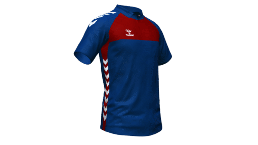 Hummel Playful Polo - Marine-Maroon