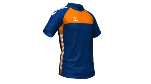 Hummel Playful Polo - Marine-Orange Tiger