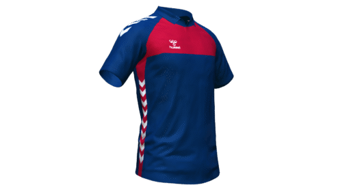 Hummel Playful Polo - Marine-True Red