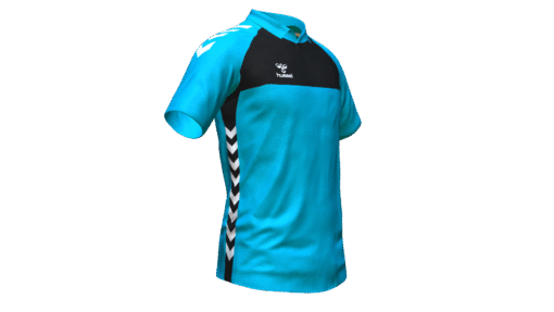 Hummel Playful Polo - Scuba Blue-Black
