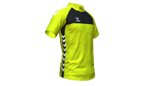 Hummel Playful Polo - Sulphur Spring-Black