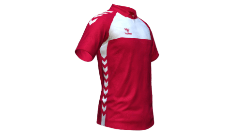 Hummel Playful Polo - True Red-White