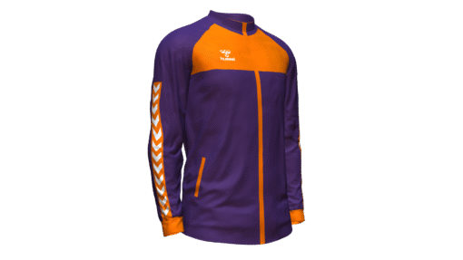 Hummel Playful Track Jacket - Acai-Orange Tiger
