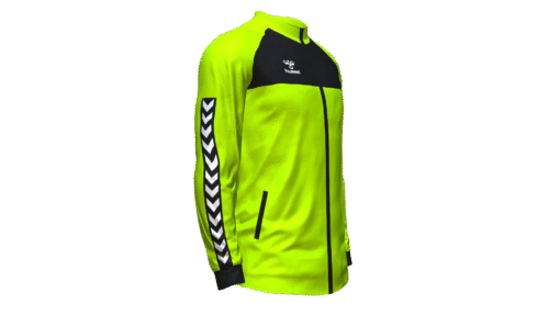 Hummel Playful Track Jacket - Lime Popsicle-Black