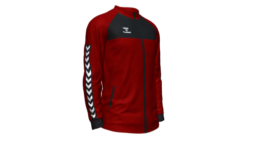 Hummel Playful Track Jacket - Maroon-Black