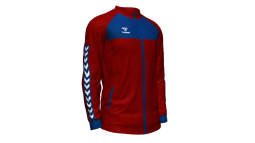 Hummel Playful Track Jacket - Maroon-Marine