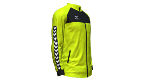 Hummel Playful Track Jacket - Sulphur Spring-Black