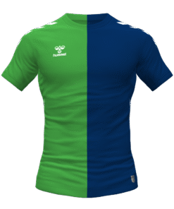 Hummel Albion Jersey - Green Gecko-Marine